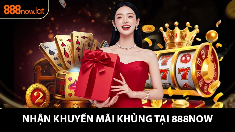 Cơ hội nhận khuyến mãi khủng tại 888NOW